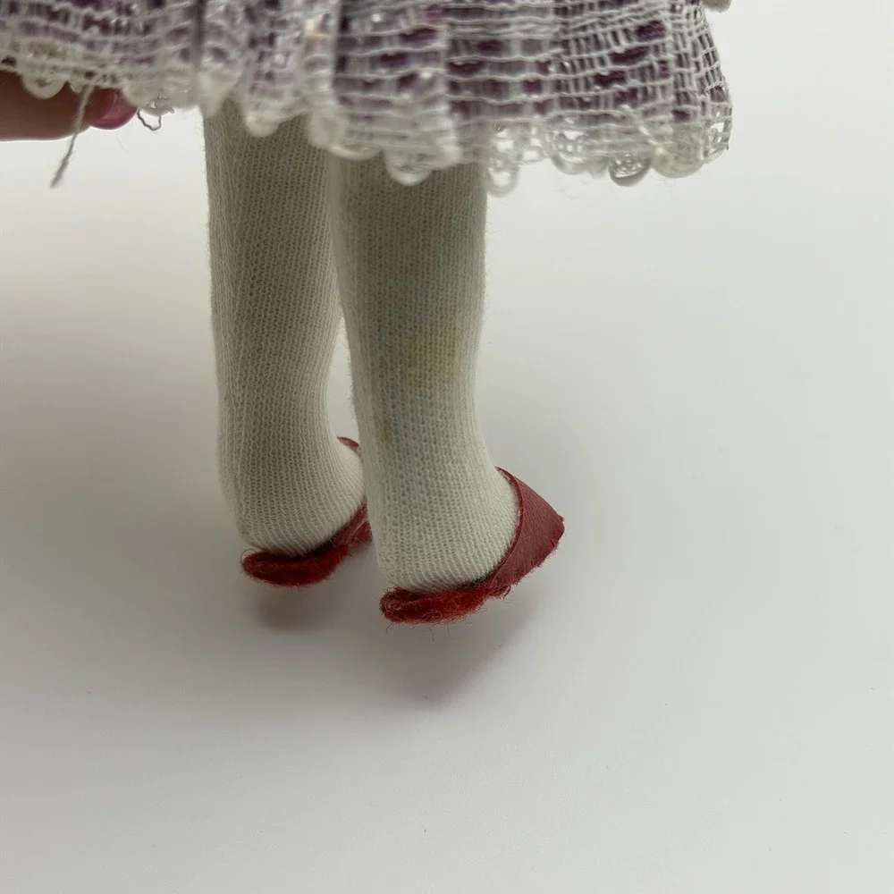 Vintage Hungarian Folk Doll 7.25